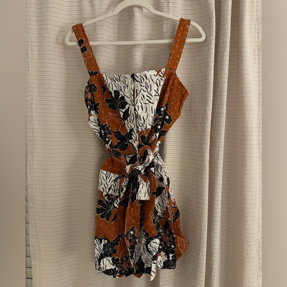 Floral Print Romper Vacations outfit